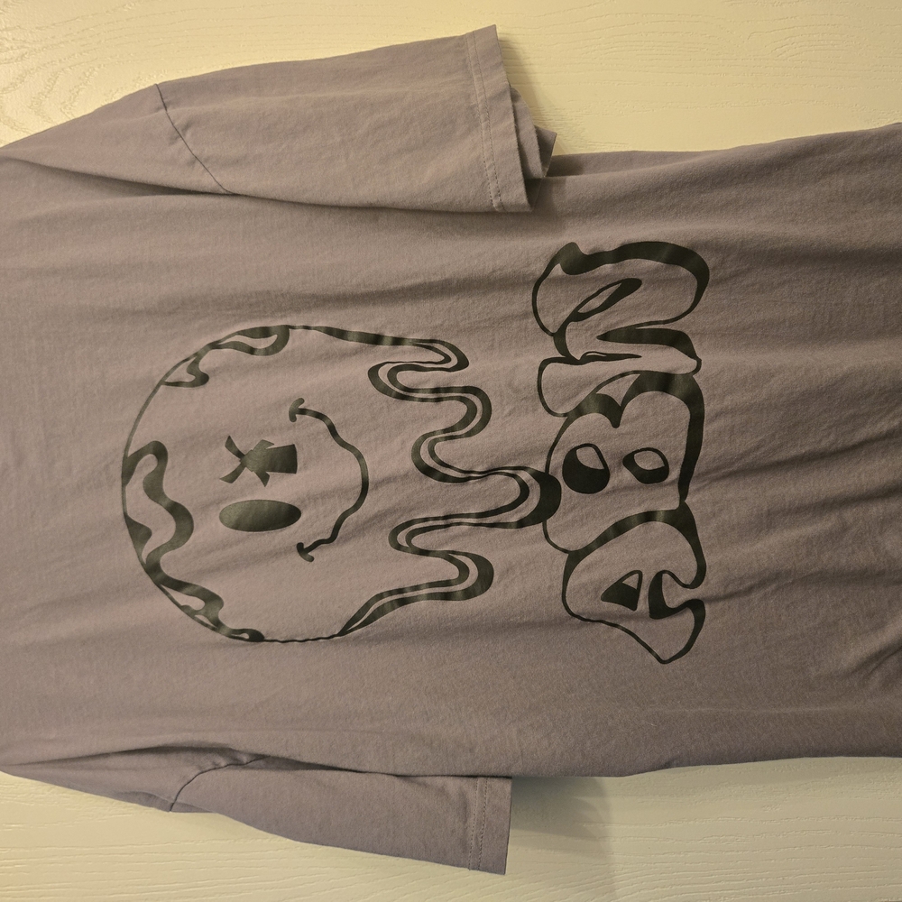 Gray Graphic T-Shirt with ABN Design